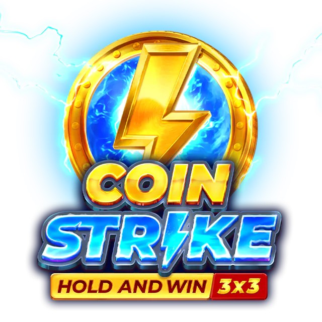 Coin Strike: Hold and Win slot logo by Playson at 30bet Casino