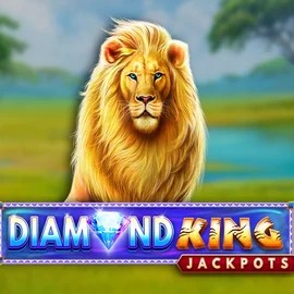 Diamond King Jackpots logo by SpinPlay Games at 30bet Casino