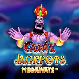 Genie Jackpots Megaways online game logo by Blueprint Gaming on 30betcasino.org